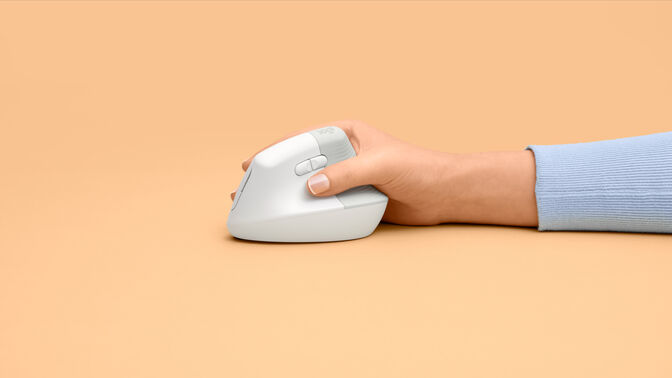 Rat&oacute;n Logitech Lift Vertical Wireless Blanco image number 6