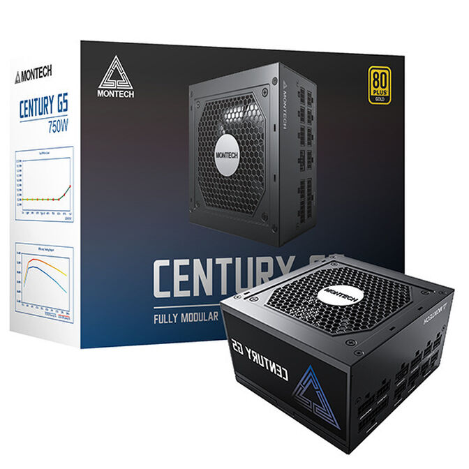 Fuente Modular Montech Century G5 750W 80 Plus Gold PCIE5 image number 0