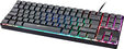 Teclado Mec&acirc;nico GAMIAC TKL RGB90G Kailh Red Preto/Cinzento (PT) image number null