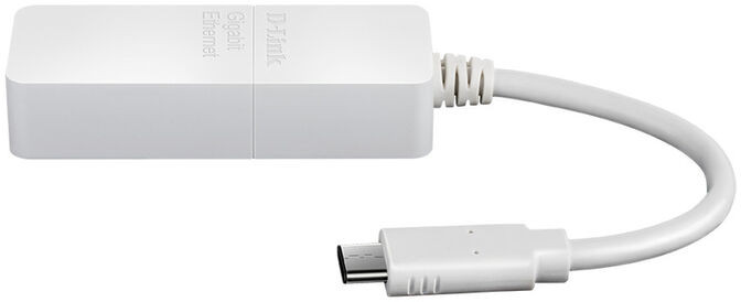 Adaptador Gigabit D-Link USB-C Macho para Ethernet Gigabit image number 1