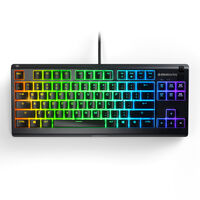 Steelseries APEX 3 TKL teclado Juego USB QWERTY Inglés de EE. UU. Negro