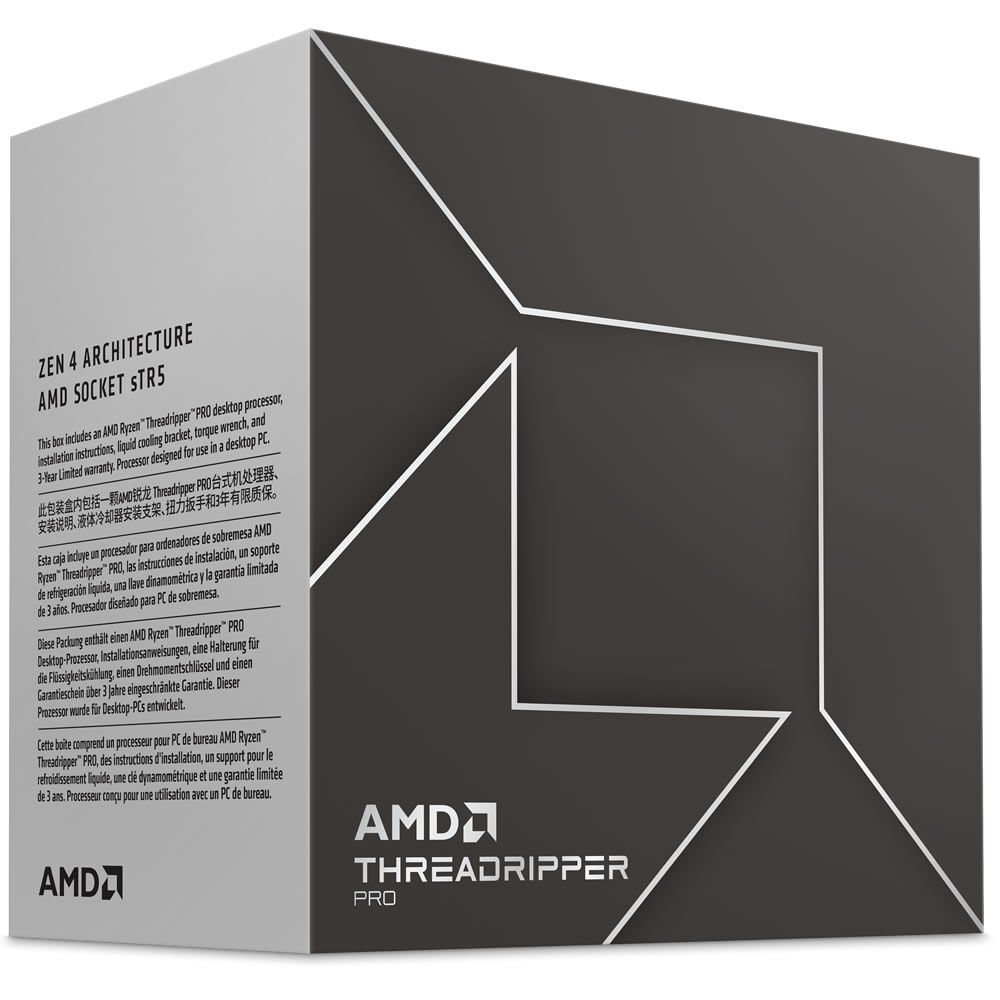 Procesador AMD Threadripper PRO 7975WX 32-Core (4.0GHz-5.3GHz) 160MB SP6 WRX90