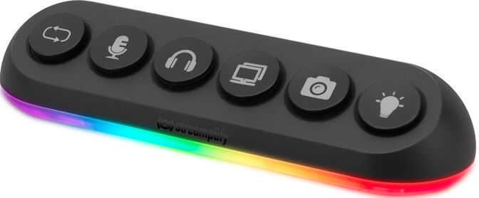 HUB Streamplify DECK 5 Slot, RGB, 12V, EU - Negro image number 2