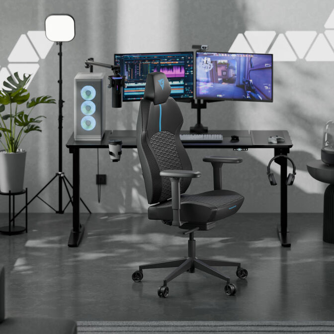 Silla Gaming Ergonomica ThunderX3 SOLO 360 - Racer Blue image number 9