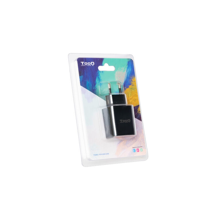 Cargador Tooq USB-C PD3.0 20W image number 1