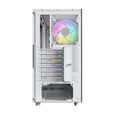 Caja ATX Montech XR RGB Vidrio Templado Blanco/Madera image number null