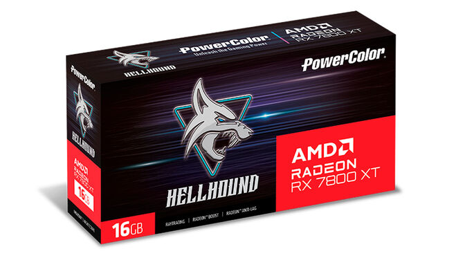 Tarjeta Gr&aacute;fica PowerColor Radeon RX 7800 XT Hellhound OC 16GB GDDR6 image number 8