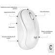Rat&oacute;n Logitech M240 Silent Bluetooth Blanco image number null