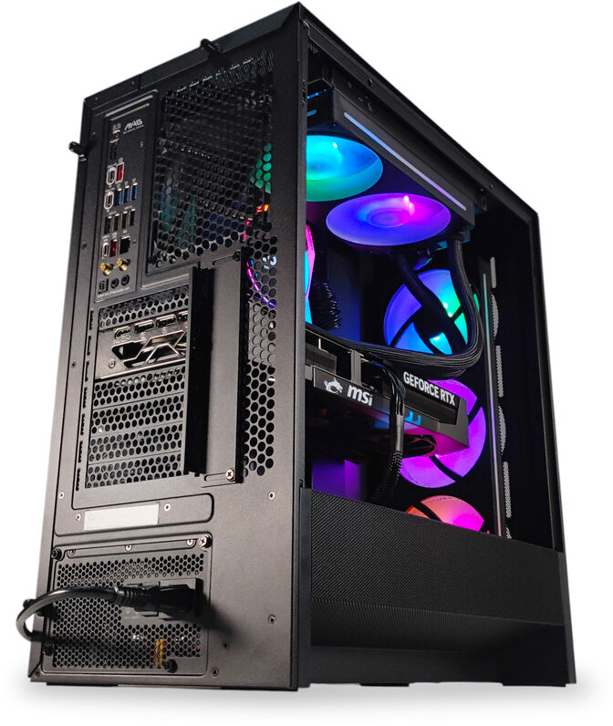 Ordenador King Mod Gamer-PC X NZXT Ryzen 7 9800X3D 32GB DDR5 2TB RTX 5070 Ti WiFi W11 image number 3