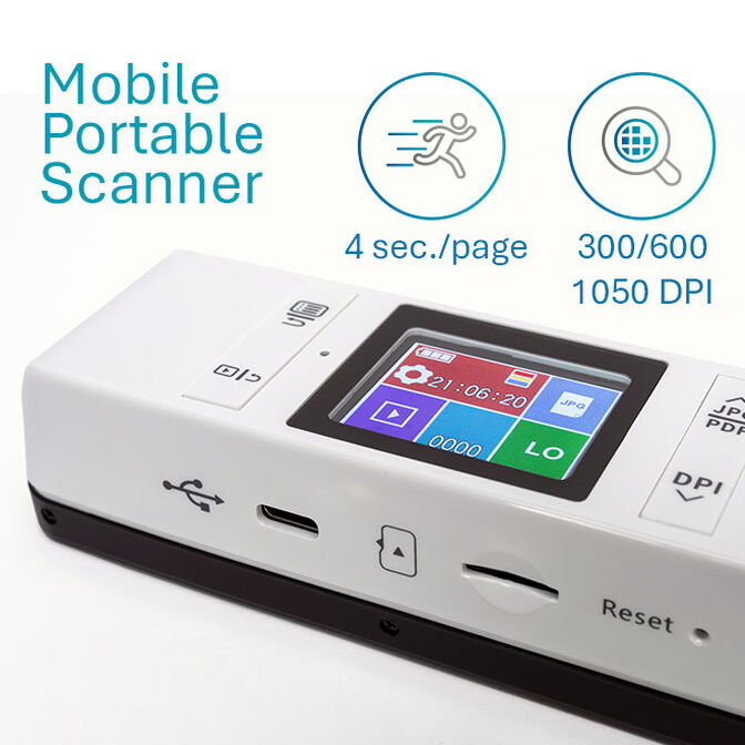 Esc&aacute;ner Port&aacute;til IRIS IRIScan Book 7 Dyslexic image number 1