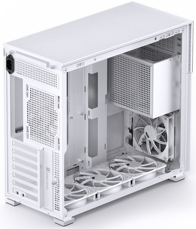 Caja ATX Jonsbo D41 STD con Visor Vidrio Templado Blanco image number 5