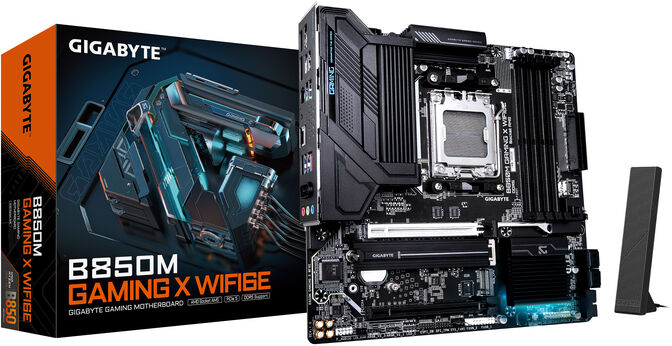 Placa Base Gigabyte B850M GAMING X WF6E image number 0