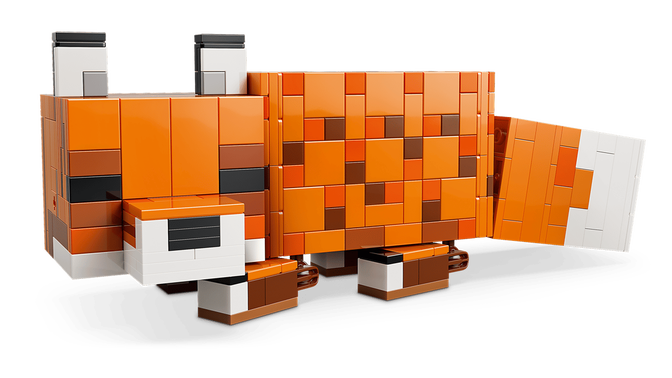 LEGO Minecraft: La Zorra, 497 Piezas (21588) image number 3