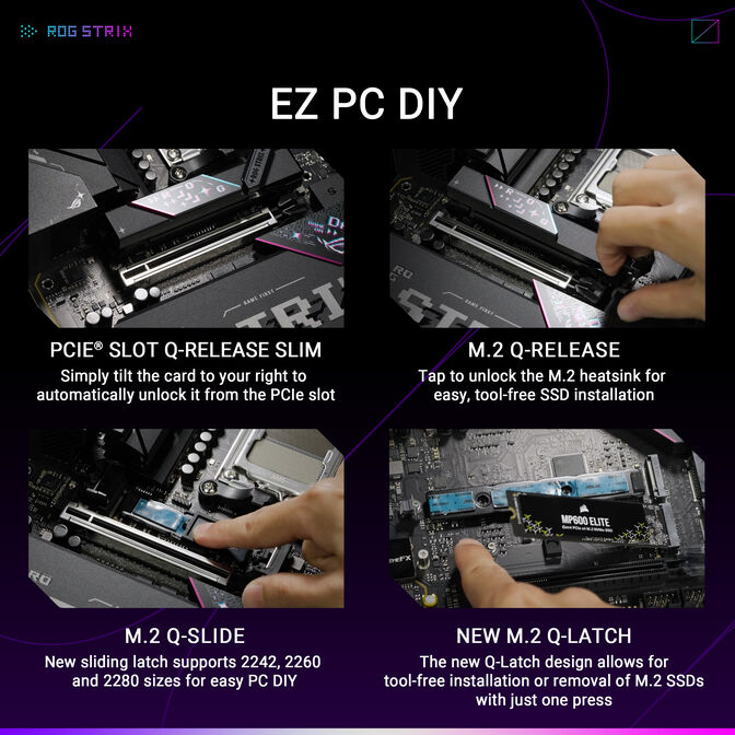 Placa Base Asus ROG Strix B850-E Gaming WiFi image number 4