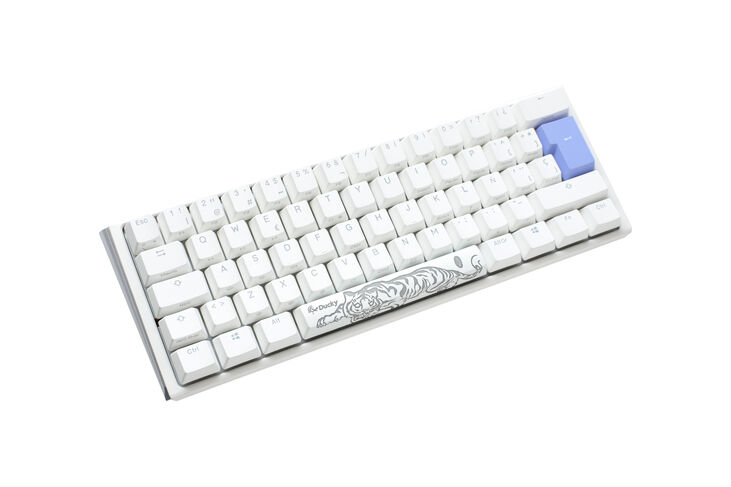 Teclado Mecânico Ducky ONE 3 Classic Mini 60% Pure White MX-Clear (ES) image number 1