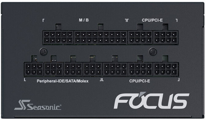 Fuente Modular Seasonic Focus GX-750W V4 80+ Gold ATX 3.0 image number 3