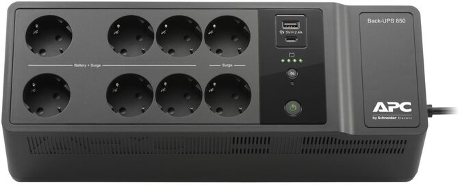 UPS APC Off-line Back-UPS 850VA/520W USB-C Schuko image number 2