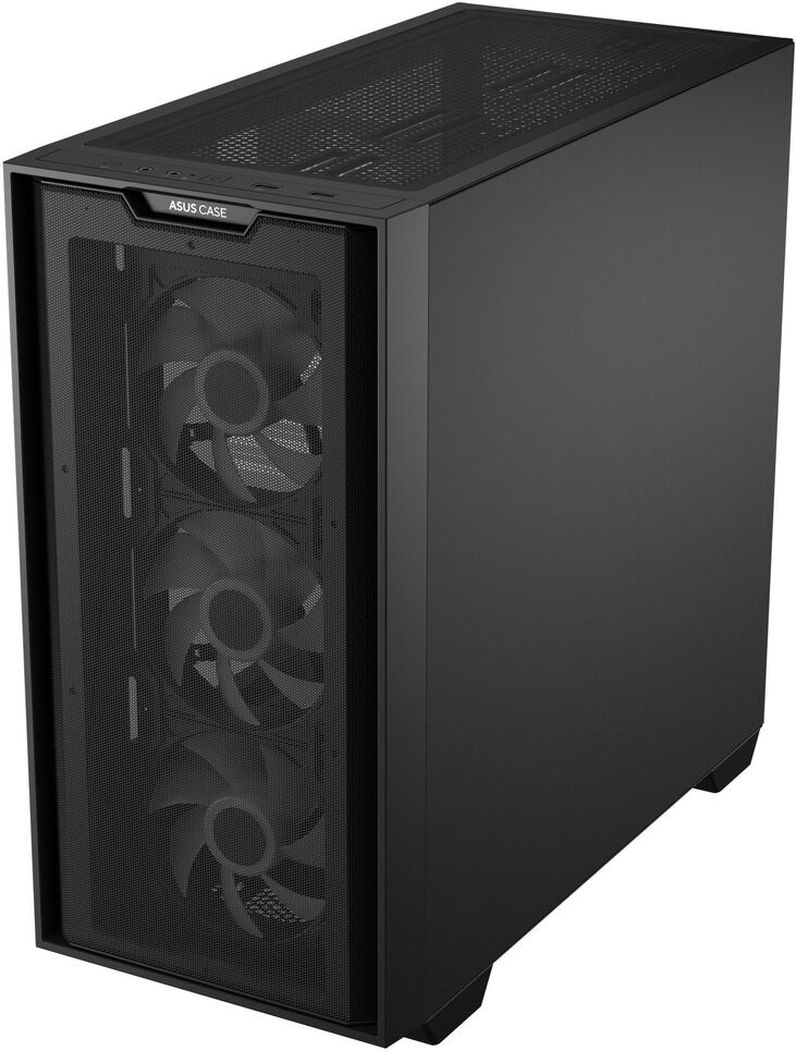 Torre Micro-ATX Asus A21 Plus ARGB Preta image number 9