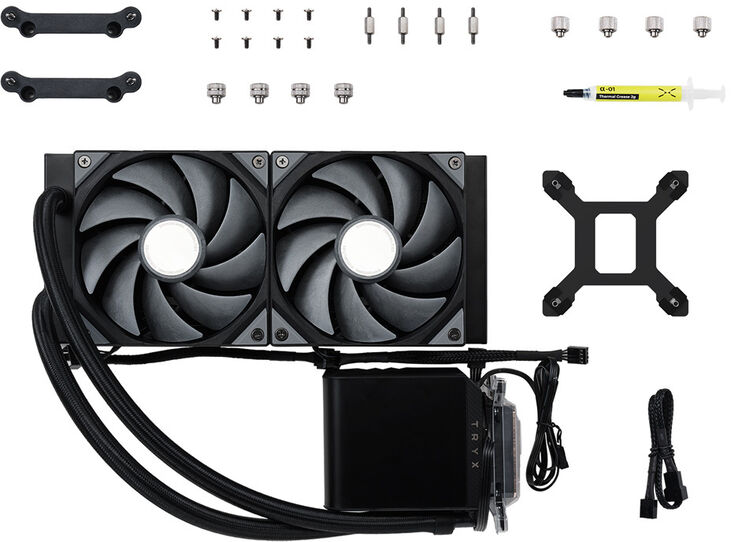 Water Cooler CPU TRYX Panorama 240 Negro image number 3