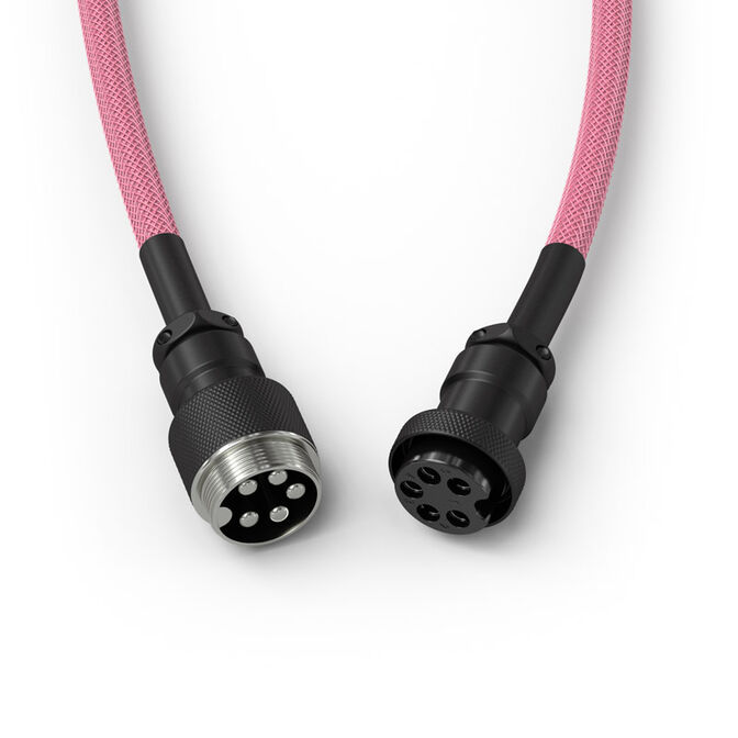 Cable Coiled Glorious USB-C para USB-A , 1,37m - Prism Pink image number 3
