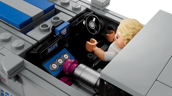 LEGO Speed Champions: 2 Fast 2 Furious Nissan Skyline GT-R (R34), 319 Piezas (76917) image number 2