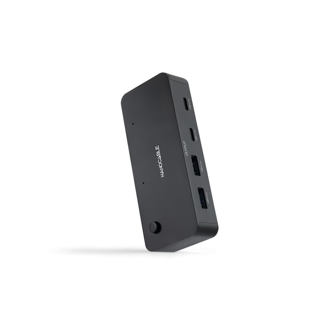 Switch Conmutador Nanocable 2x USB 3.0 a 2xUSB-A 3.0 + 2x USB-C 3.0 image number 0