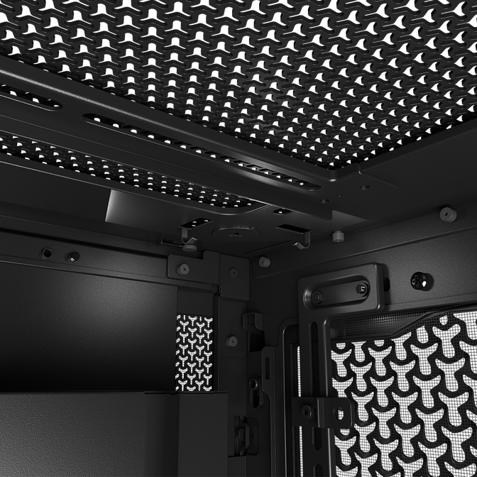 Torre E-ATX Corsair Frame 5000D RS ARGB Airflow Negro Cristal Templado image number 11