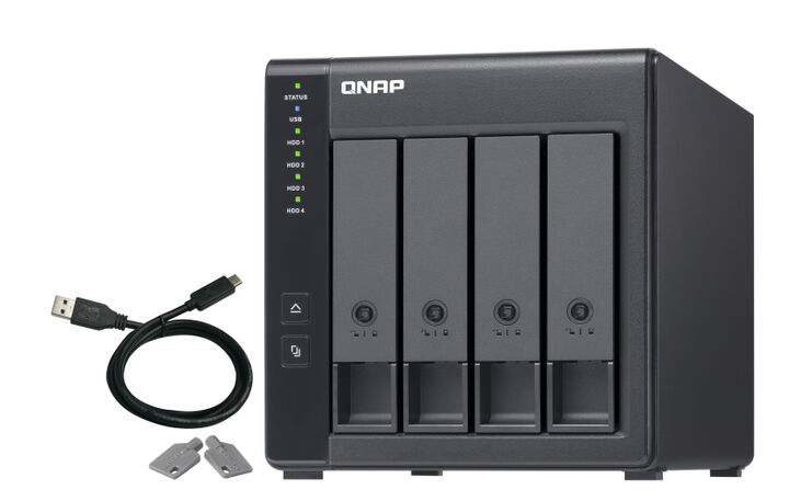 Unidade de Expansão NAS QNAP TR-004 - 4 Baías - USB Type C image number 0