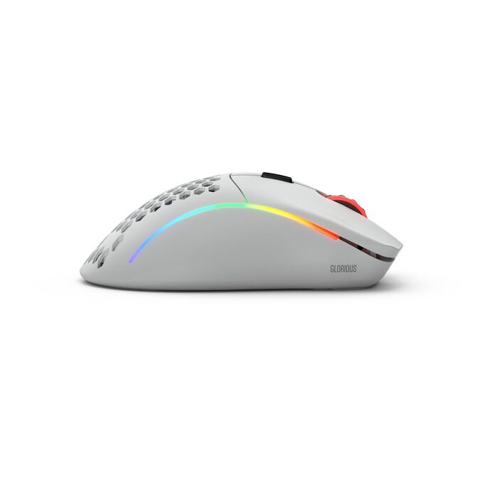Rat&oacute;n Gaming Glorious Model D Wireless Blanco image number 2