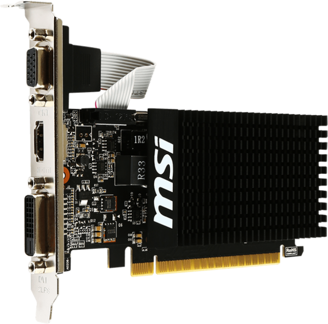 Tarjeta Gr&aacute;fica MSI GeForce&reg; GT 710 LP 2G image number 2