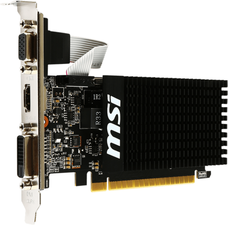 Tarjeta Gráfica MSI GeForce® GT 710 LP 2G image number 2