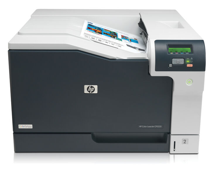 Impresora Láser HP Color LaserJet Professional CP5225dn A3 image number 1