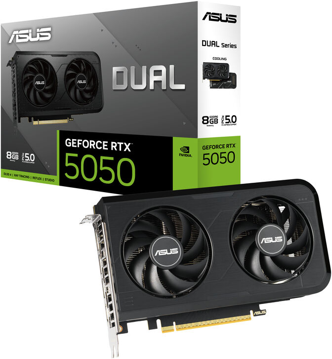 Tarjeta Gr&aacute;fica Asus GeForce&reg; RTX 5050 Dual 8GB GDDR6 DLSS4 image number 0