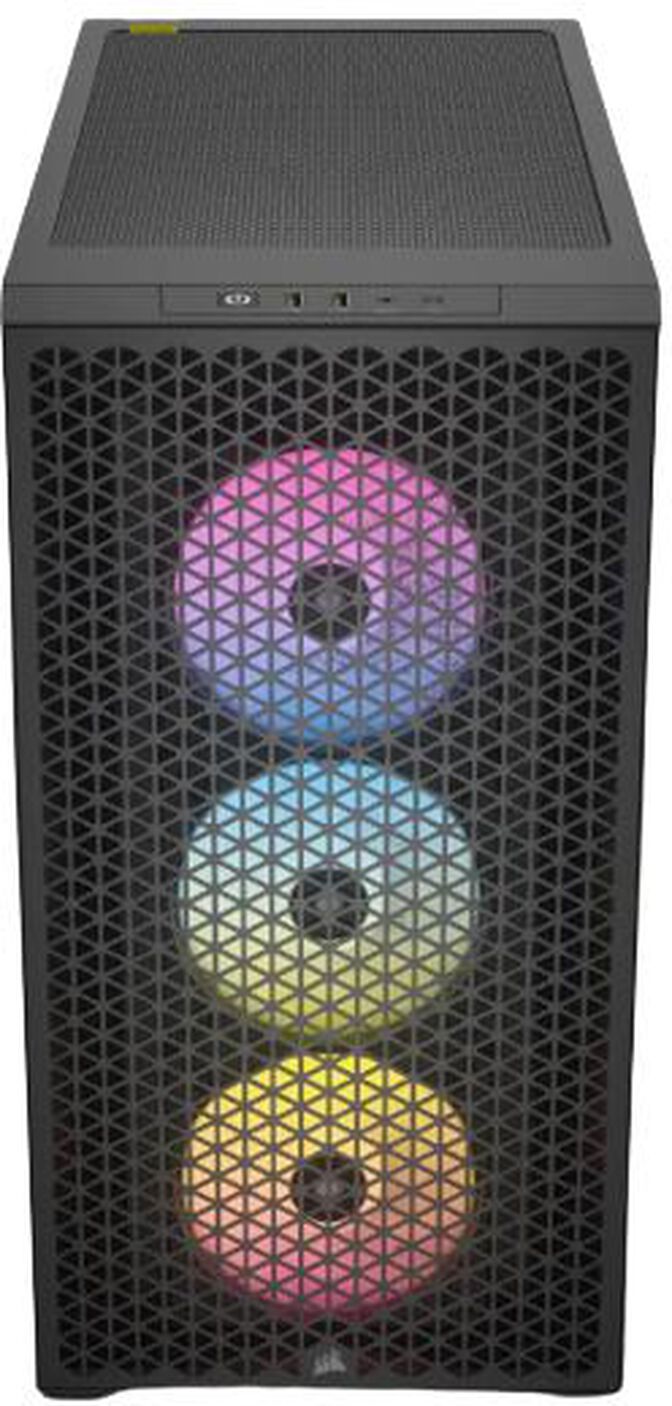 Torre ATX Corsair 3000D RGB Airflow Negro Cristal Templado image number 4