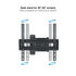 Soporte de Pared Tooq Inclinable 3 Pivotes 32" a 55" Máx. 35kg Negro image number null