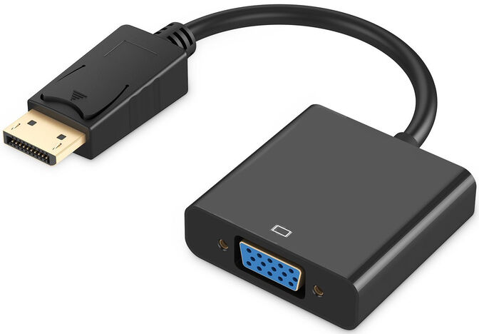 Adaptador Gigabit Ewent DisplayPort para VGA M/F image number 0