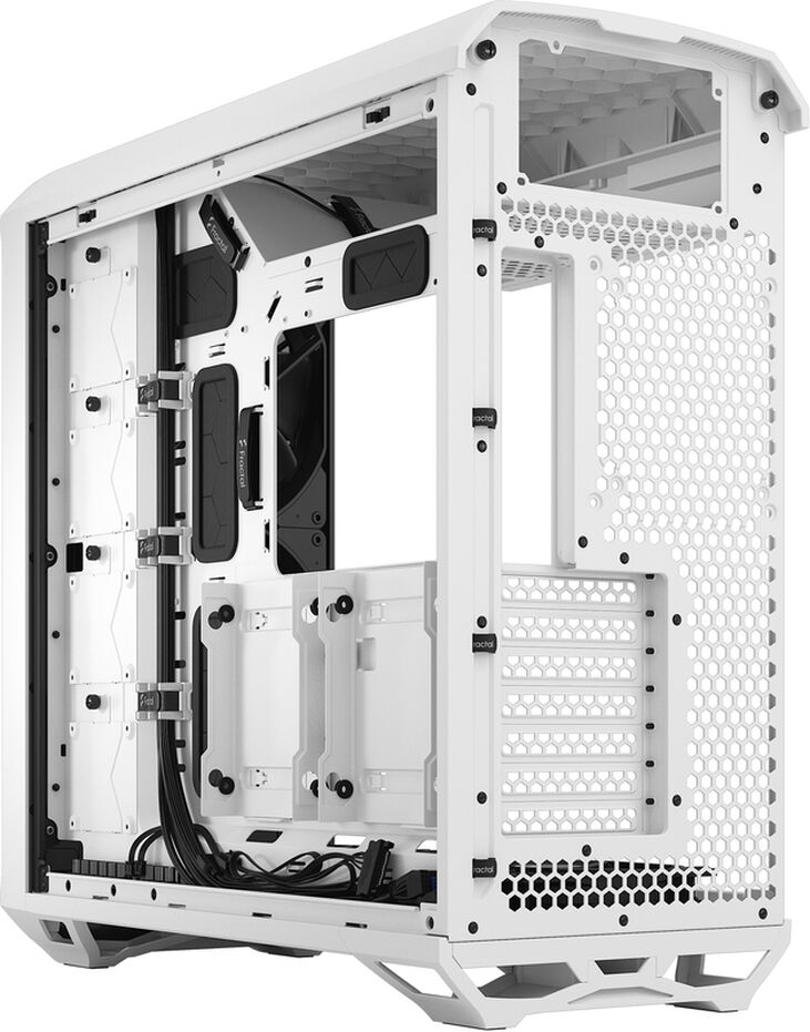 Torre E-ATX Fractal Design Torrent White Tempered Glass image number 13