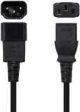 Cable de Alimentaci&oacute;n Nanocable C13/F-C14/M 3M Negro image number null