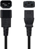 Cable de Alimentación Nanocable C13/F-C14/M 3M Negro image number null