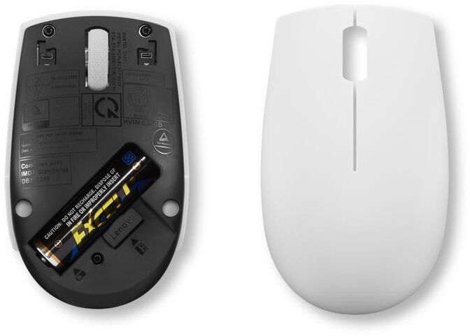 Rat&oacute;n Lenovo 300 Compact Wireless Cloud Grey image number 3