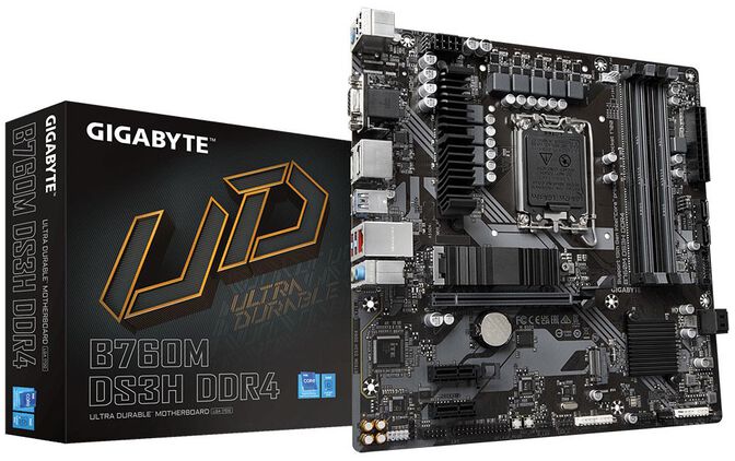 Placa Base Gigabyte B760M DS3H DDR4 image number 0