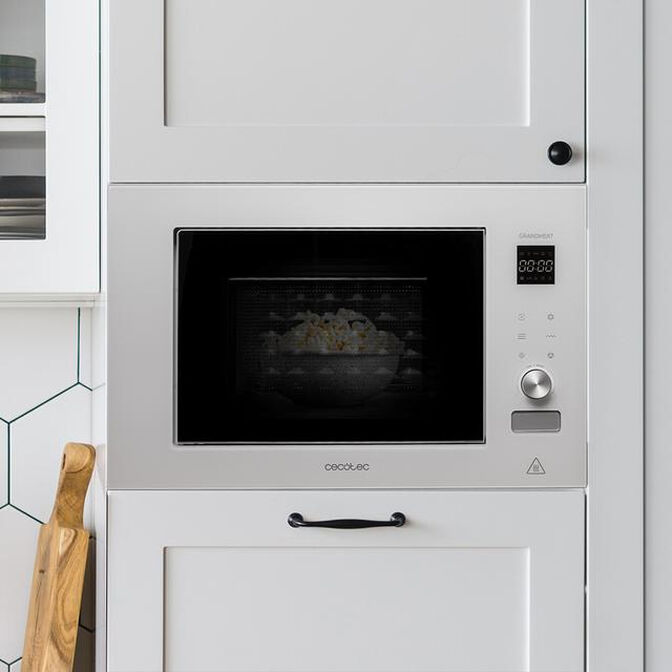 Microondas Cecotec GrandHeat 2090 Built-In Touch White image number 6