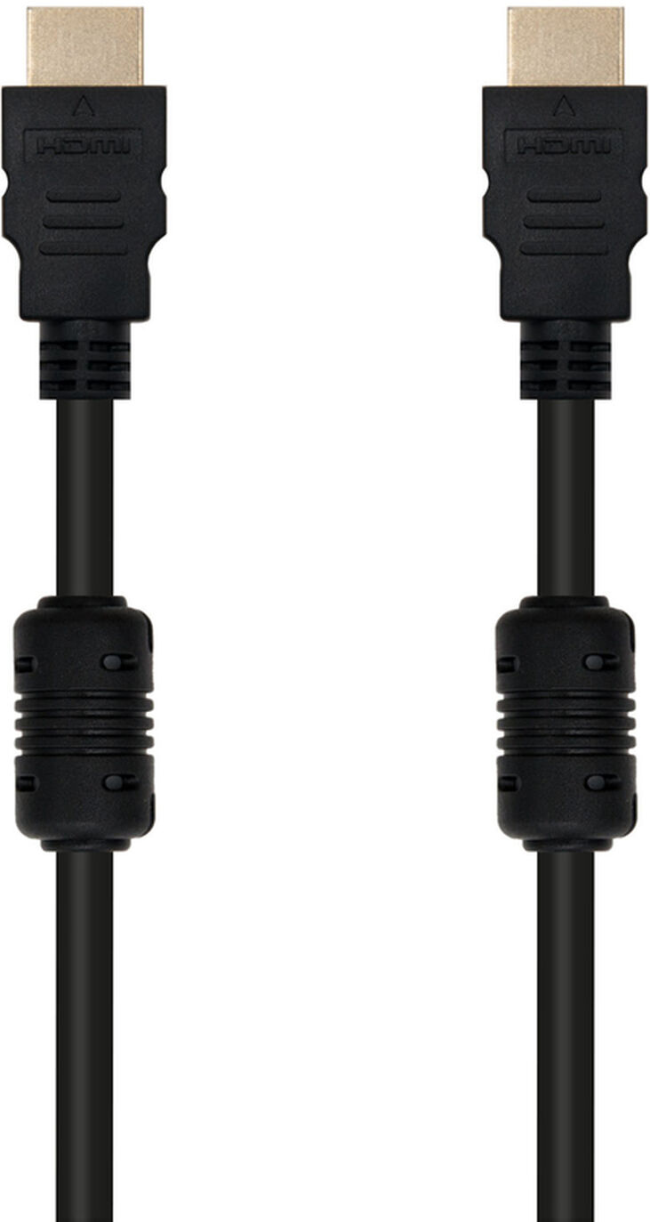 Cable HDMI V1.4 HEC NanoCable USB-A M/M 3 M c/Ferrite image number 1