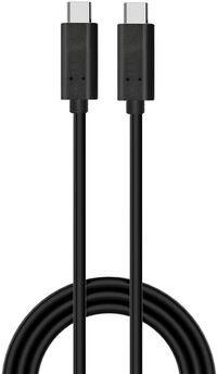 Cable USB-C Ewent PD 100W 20Gbps 4K 1 M