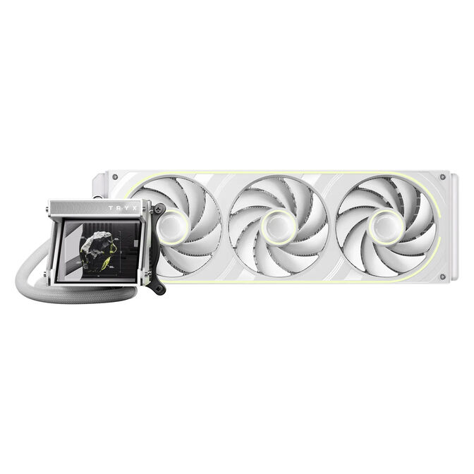 Water Cooler CPU TRYX Holo ARGB 360 Blanco image number 1