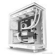 Torre ATX NZXT H6 Flow Blanca Cristal Templado image number null