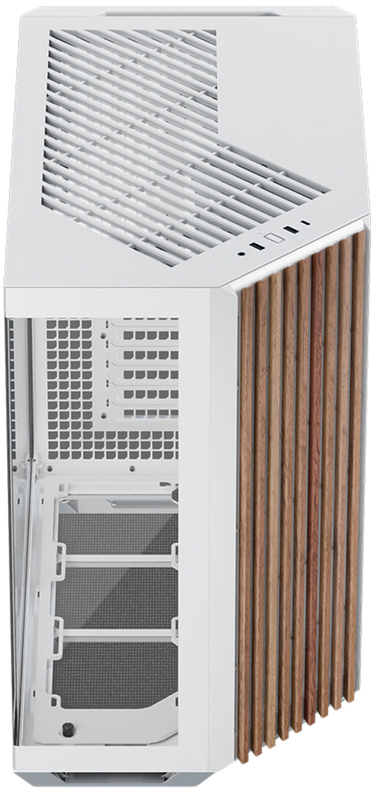 Caja ATX APNX V1 Blanco/Madera image number 2