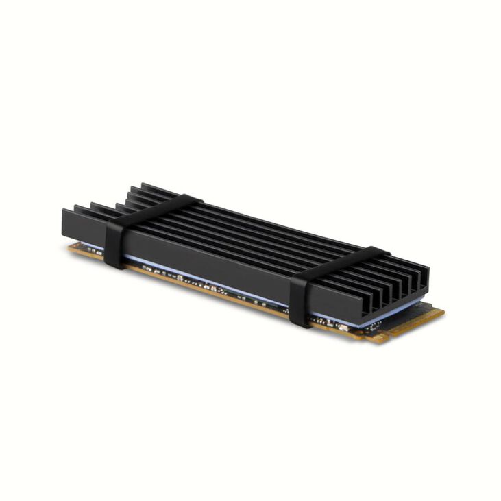 Dissipador Pasivo AXAGON CLR-M2L6 - M.2 SSD, 80mm SSD, ALU, silicone thermal pads, height 6mm image number 0