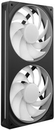 Ventilador NZXT F240 RGB Core Single-Frame Negras - Duplo Vent&iacute;lador 120mm (240mm) image number null
