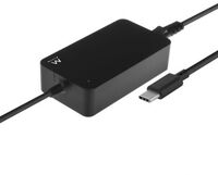 Cargador de Portátil Ewent USB-C 45W Negro